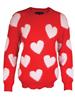 Simply Southern Fuzzy Heart Sweater