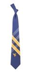 WVU Woven Poly Grid Tie