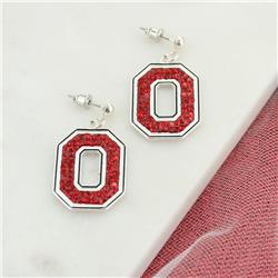 Ohio State Buckeyes Primary Sydney Earrings