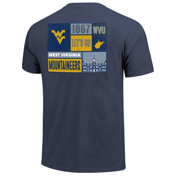 WVU School Squares T-Shirt